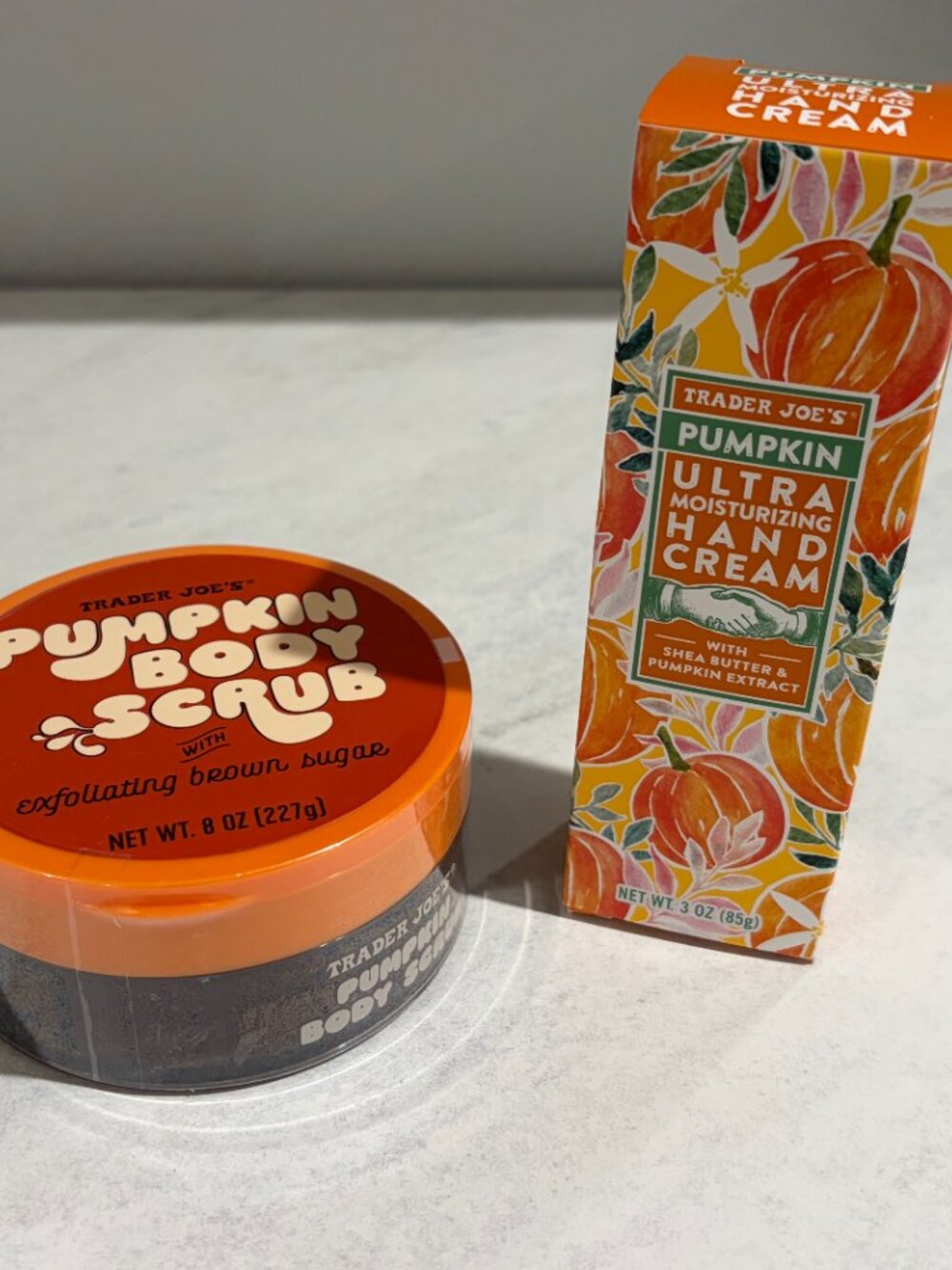 NEW - Trader Joe's Pumpkin Body Scrub & Pumpkin Hand Cream - Picture 4 of 7